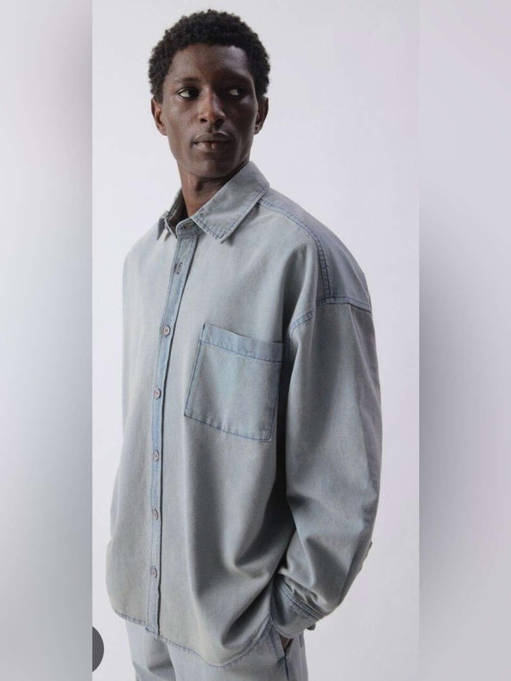 Bill Blass Jeans Men's Cotton Button Down Shirt XL